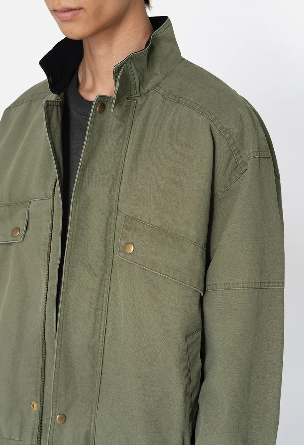 Hunting Cropped Jacket / Army