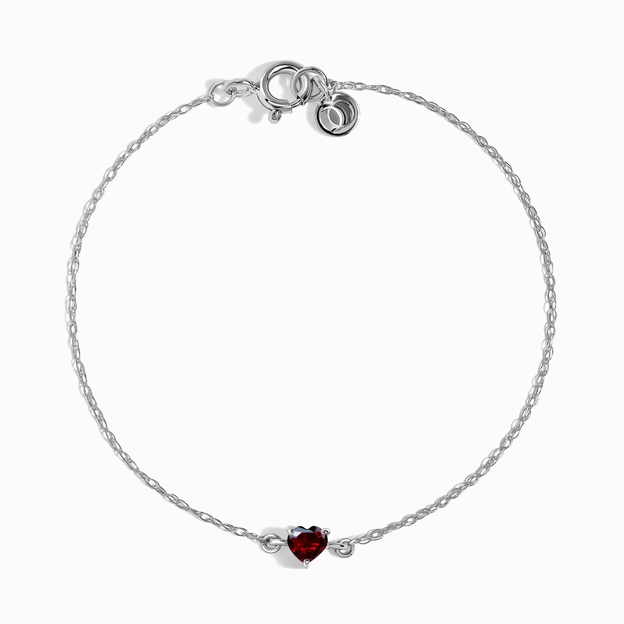 Kids Garnet Bracelet - Love