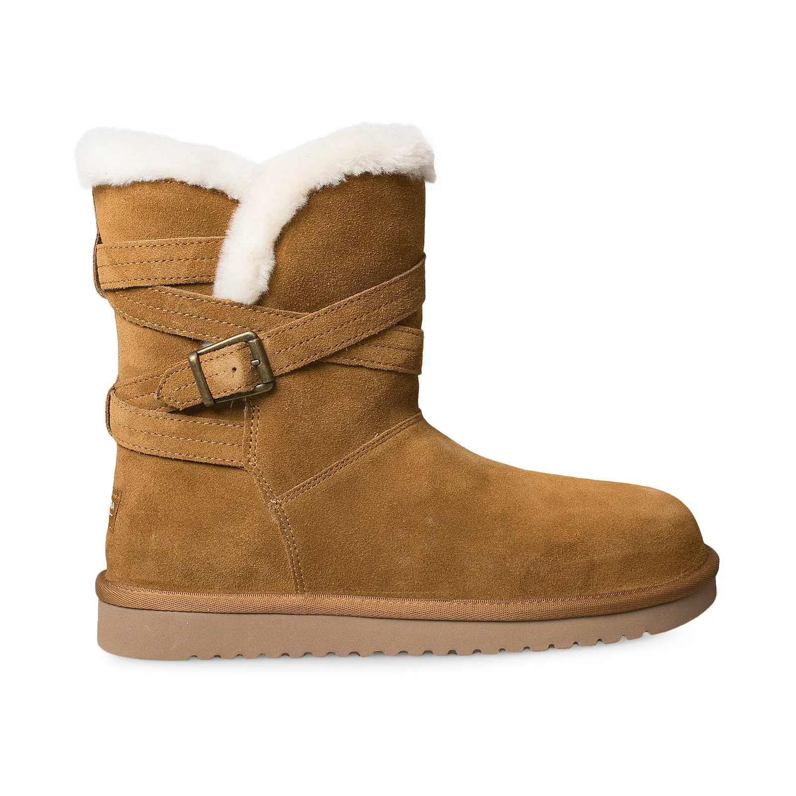 Koolaburra By UGG Delene Short Chestnut Boots - Women's