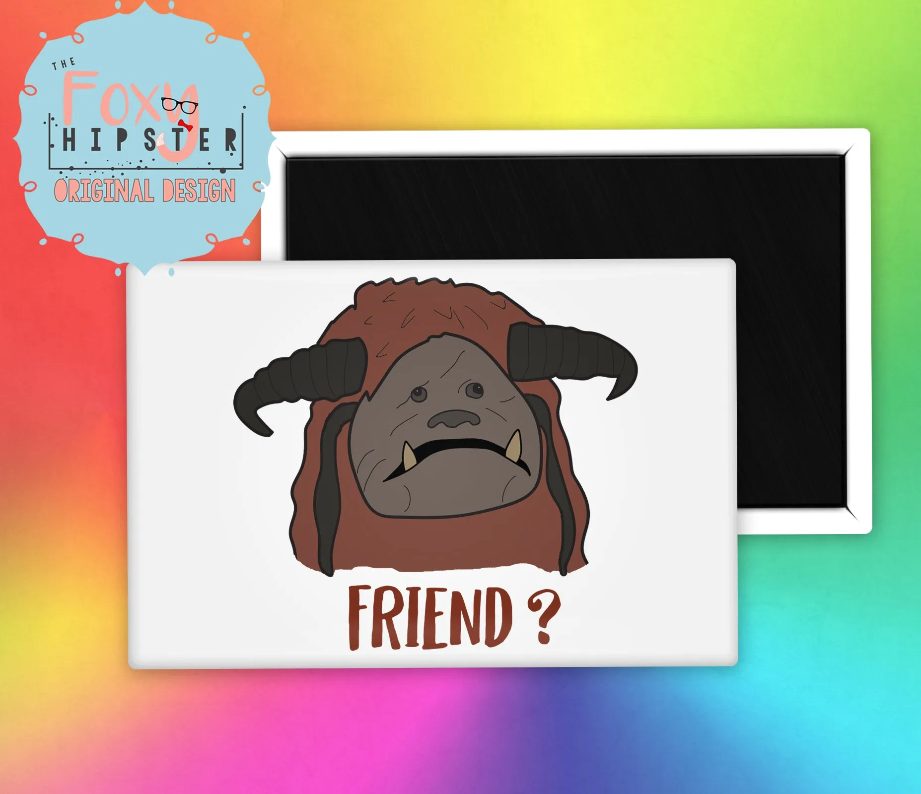 Labyrinth Ludo Friend Fridge Magnet