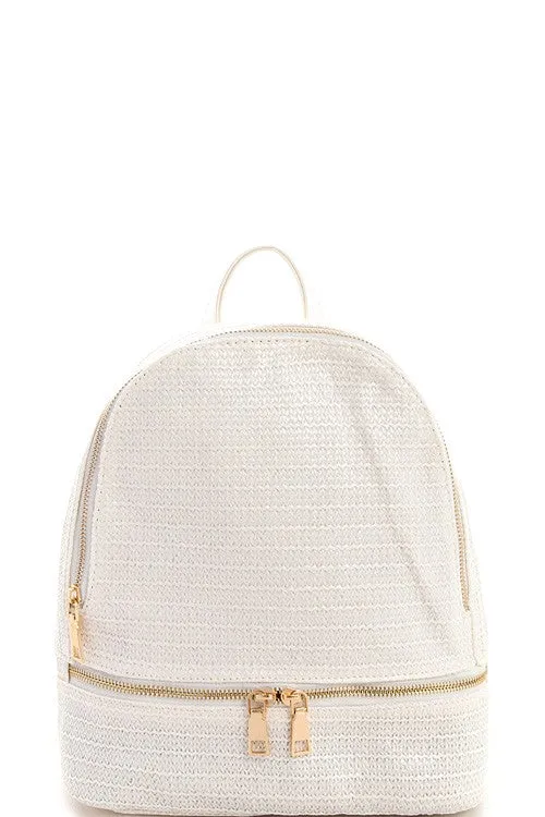 Lets Travel Straw Backpack