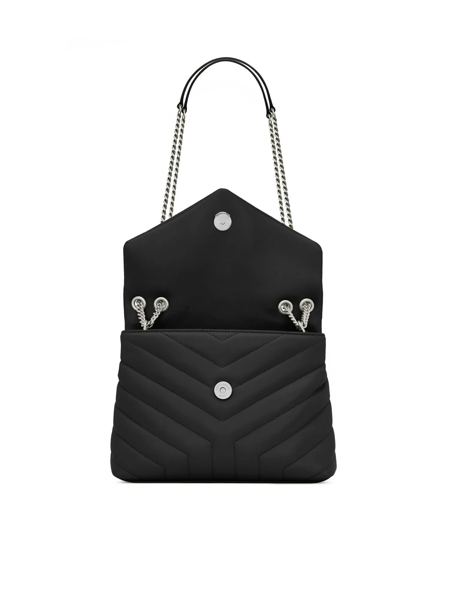 LOULOU SMALL BAG IN QUILTED Y LEATHER