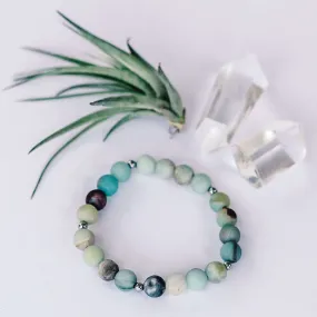 Matte Amazonite Bracelet