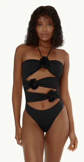 Maygel Coronel - Trinitaria Swimsuit - Black