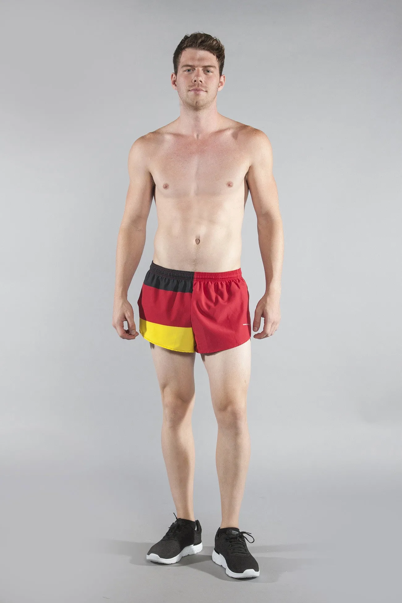 Men's 1" Elite Split Shorts- Germany