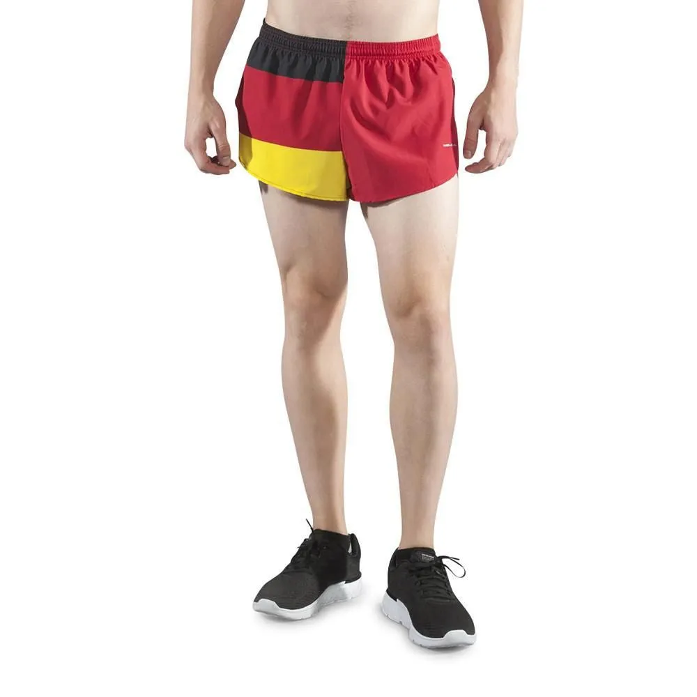 Men's 1" Elite Split Shorts- Germany