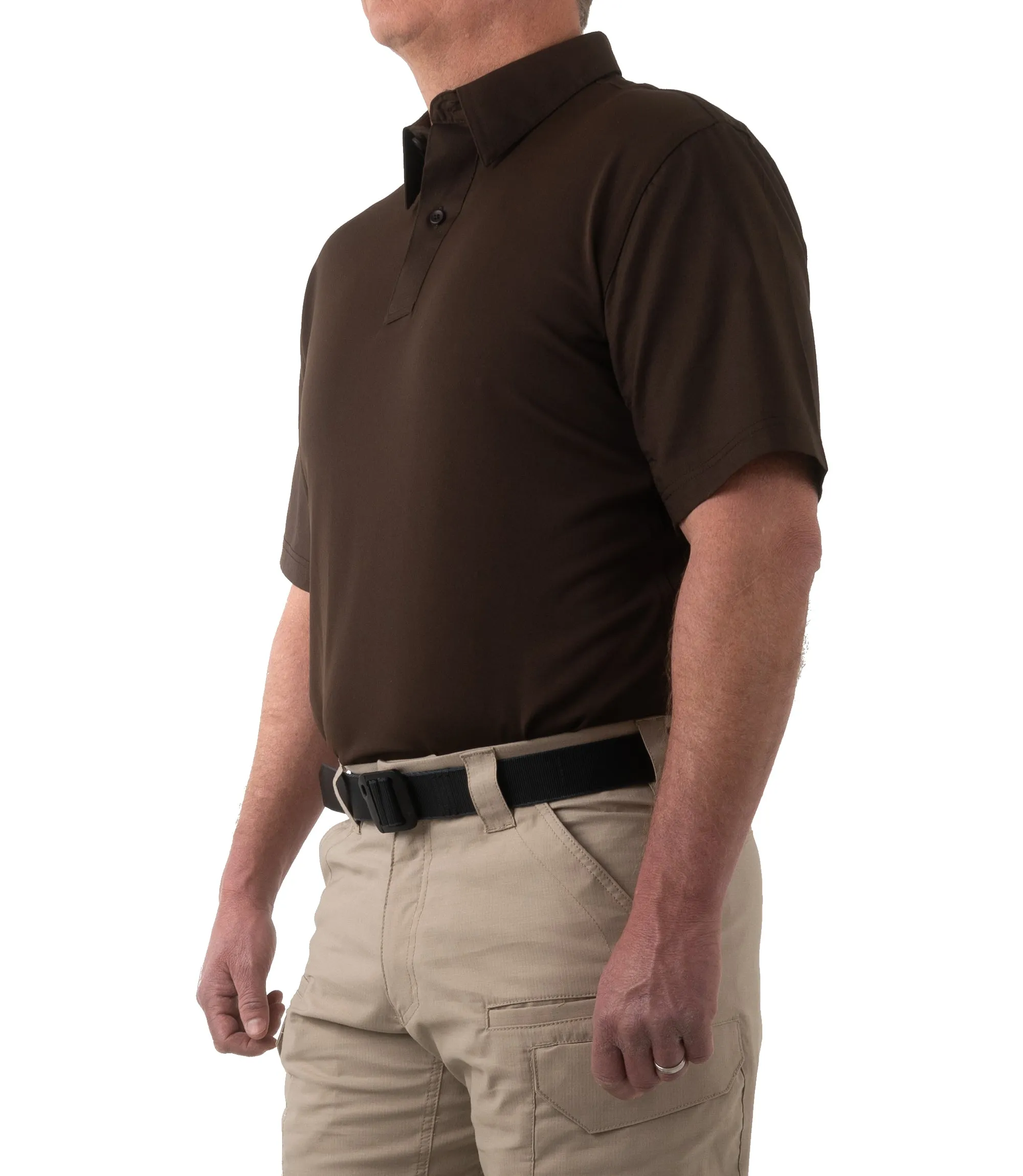 Men's V2 Pro Performance Short Sleeve Shirt - Kodiak Brown