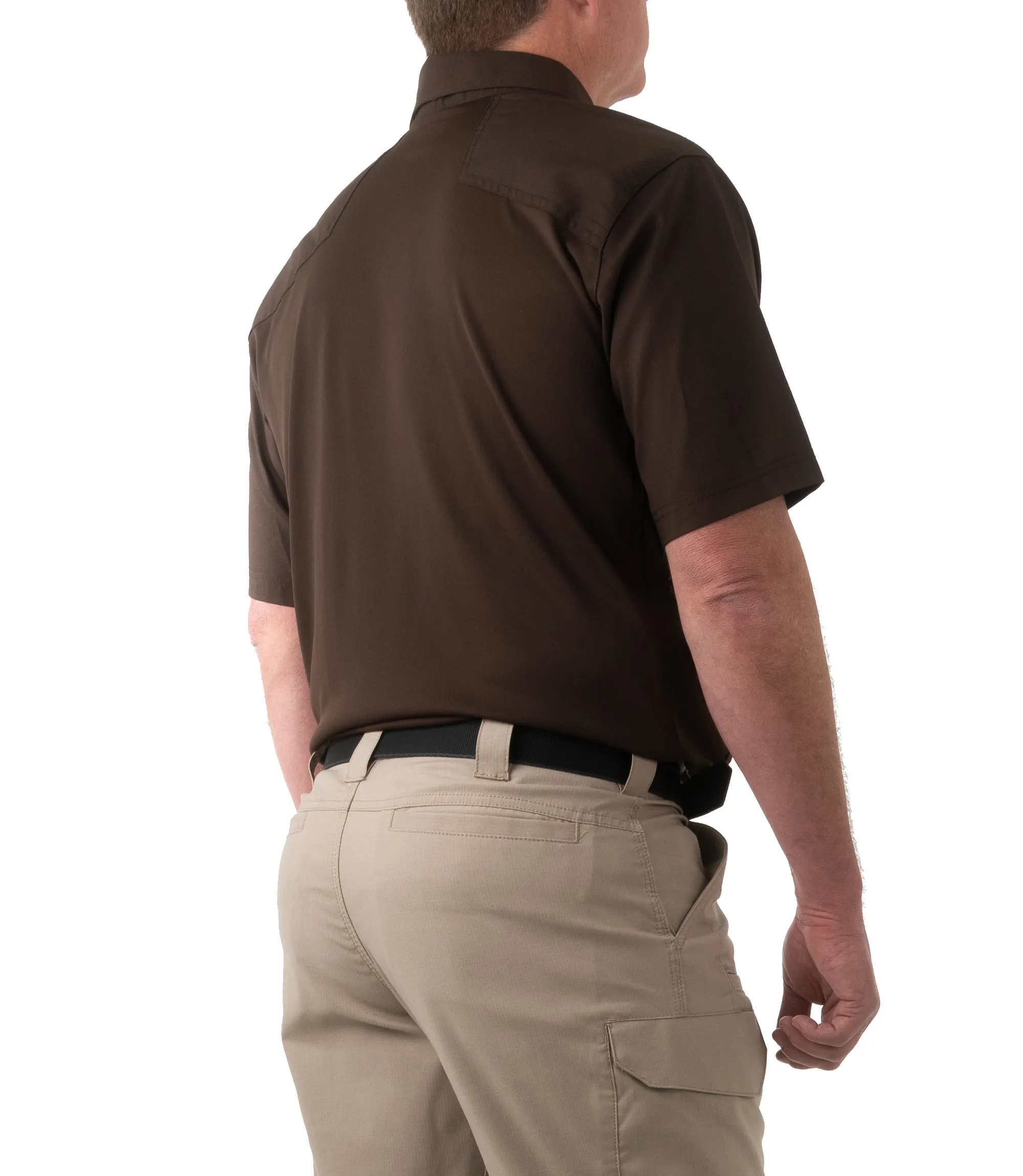 Men's V2 Pro Performance Short Sleeve Shirt - Kodiak Brown