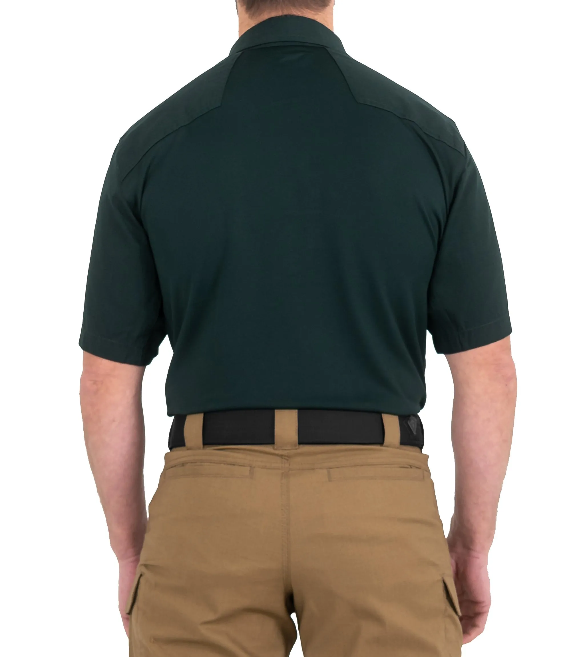 Men's V2 Pro Performance Short Sleeve Shirt / Spruce Green