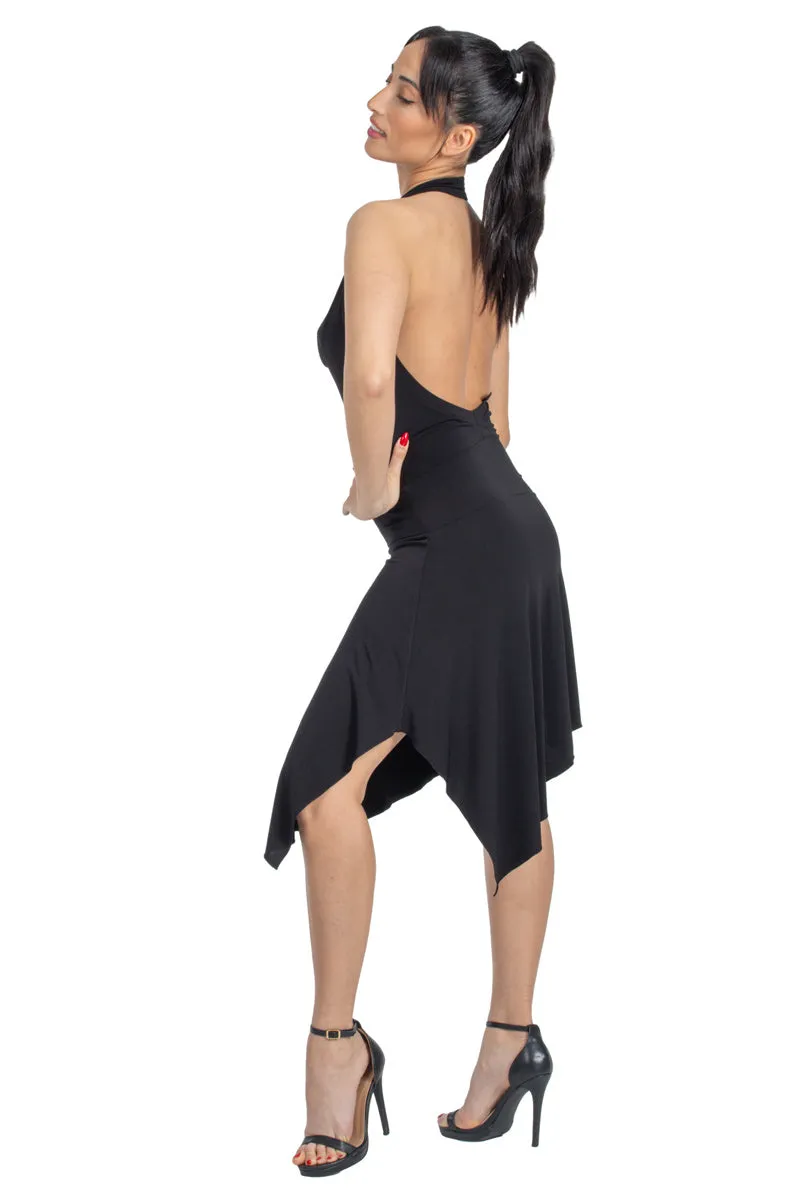 Mini Asymmetric Dance Dress