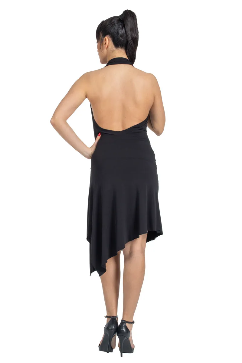 Mini Asymmetric Dance Dress