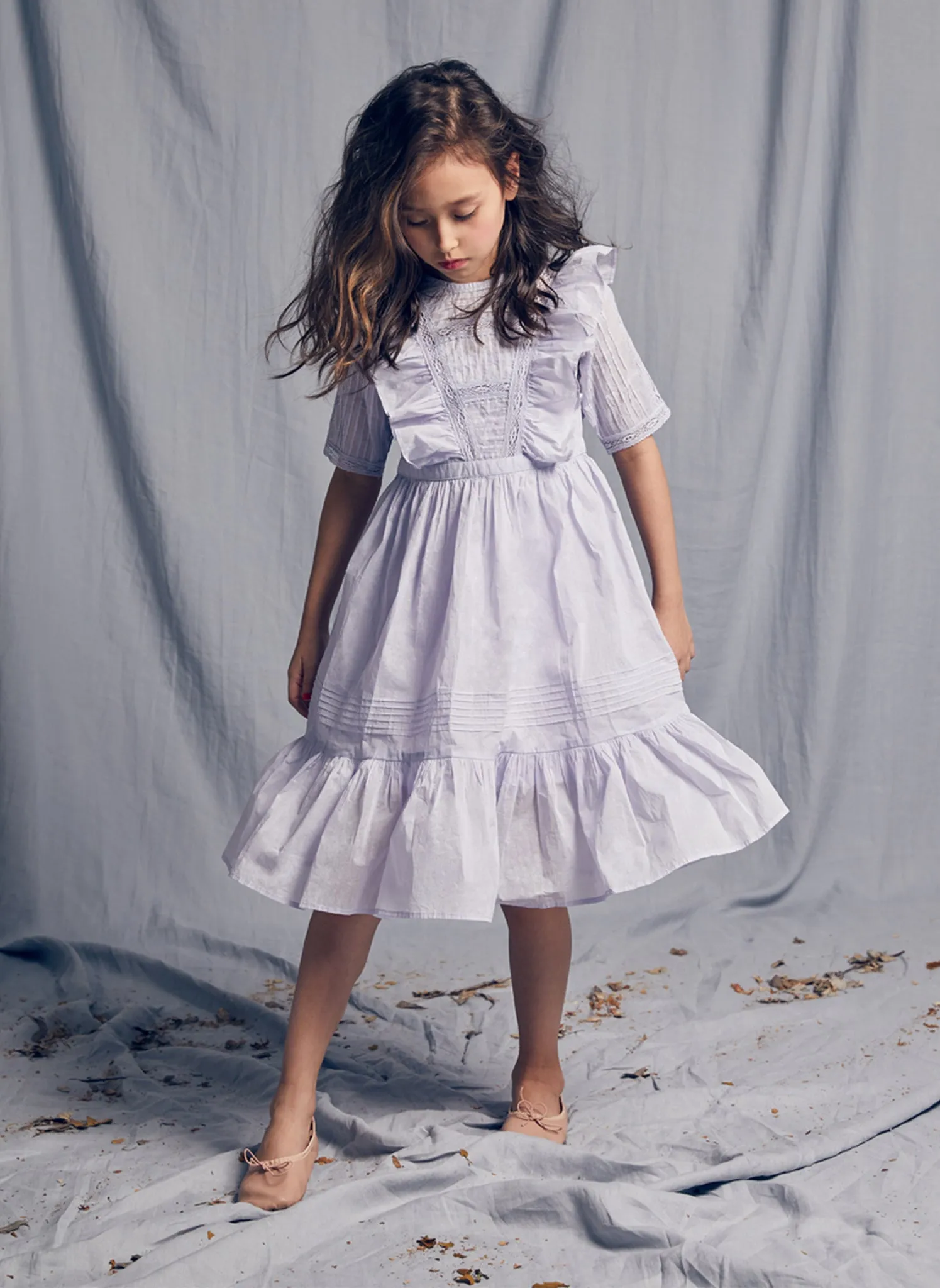 Nellystella LOVE Caroline Dress in Blue Yonder