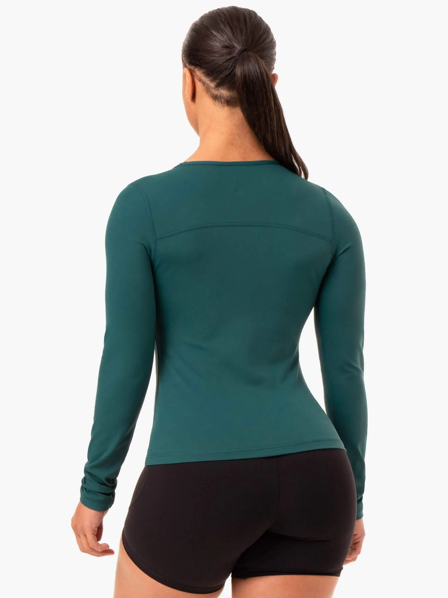 NKD Align Long Sleeve Training Top - Teal