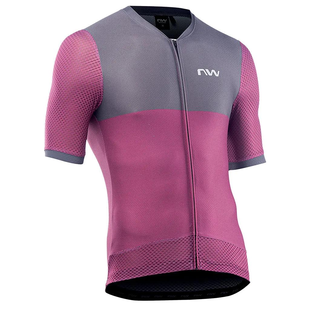 Northwave Storm Air Jersey - Plum/Dark Grey