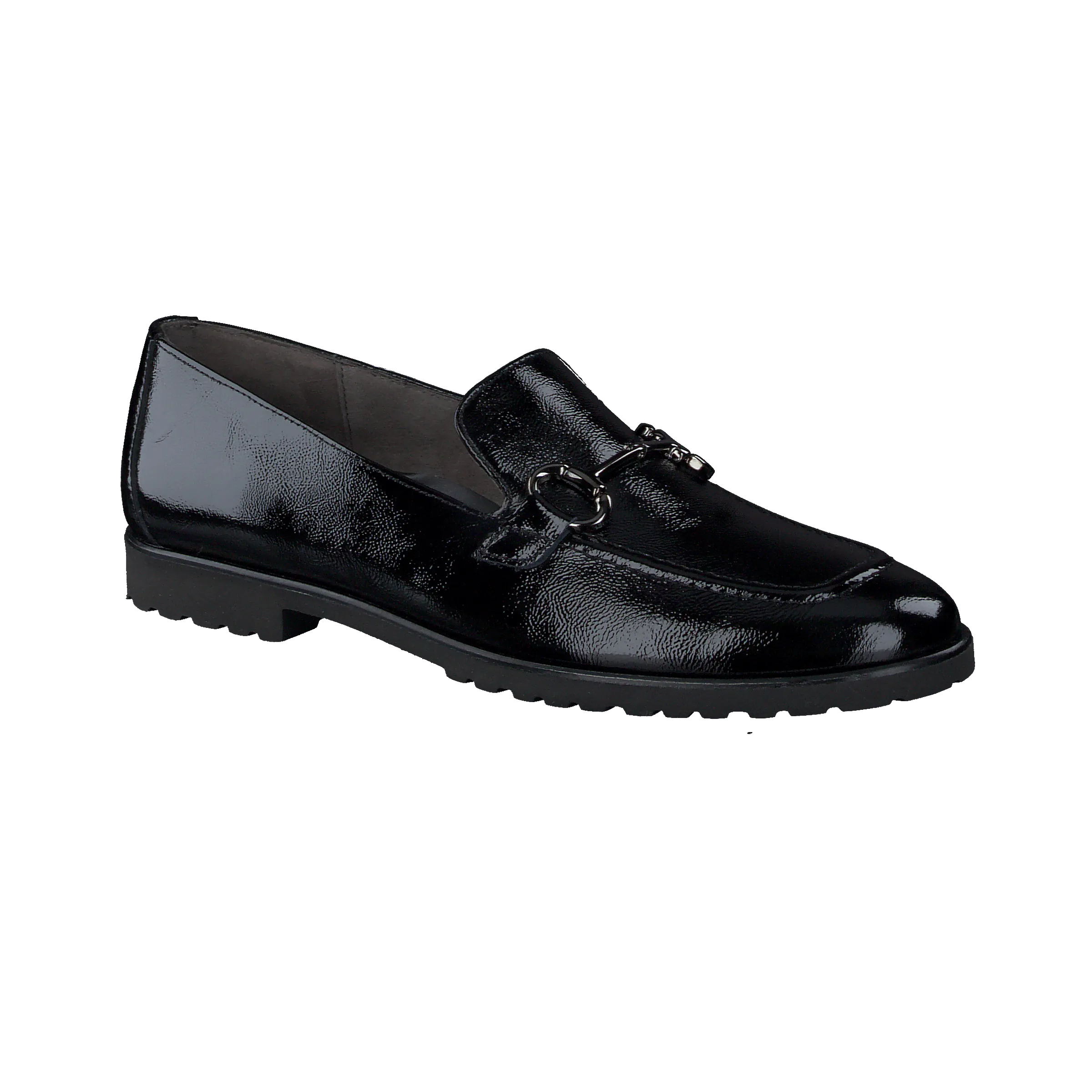 PAUL GREEN 1027 Black Patent Leather Loafer