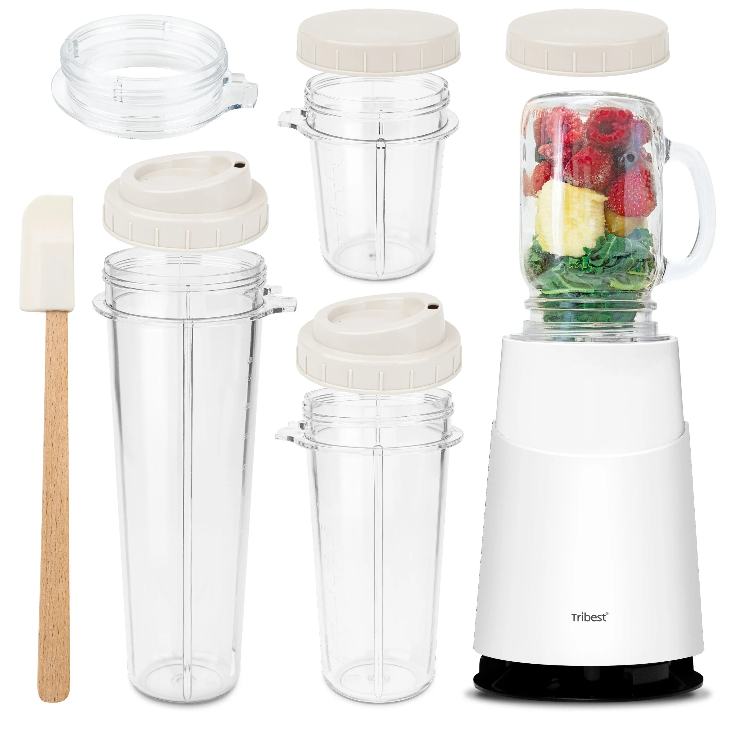 Personal Blender II Mason Jar Ready (Basic 12-Piece Set)