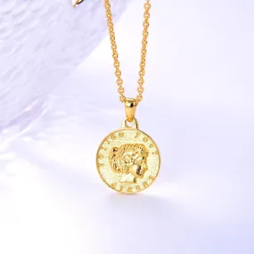 Princess Love Coin Pendant