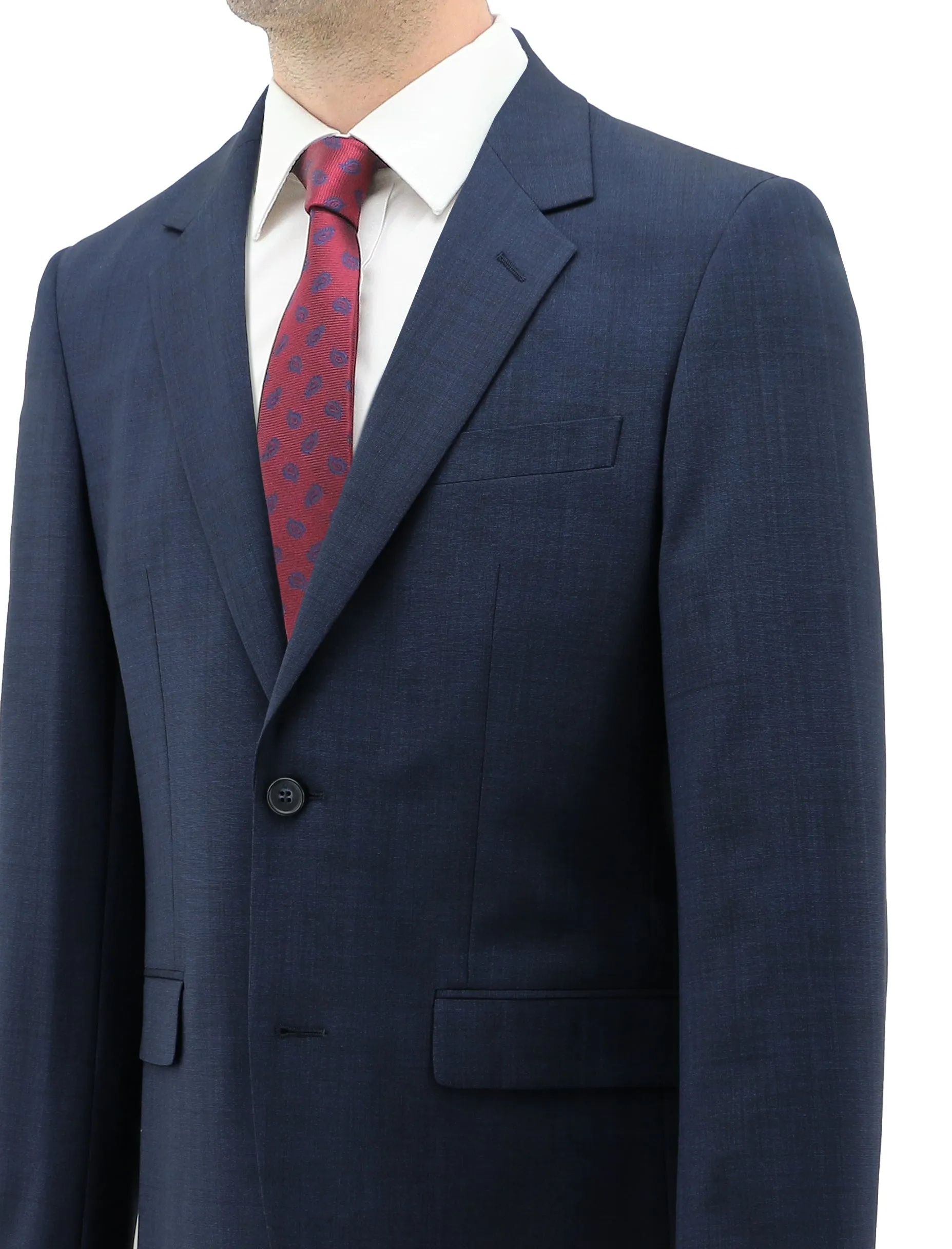 Ritchie 404 Blue Wool Suit Jacket