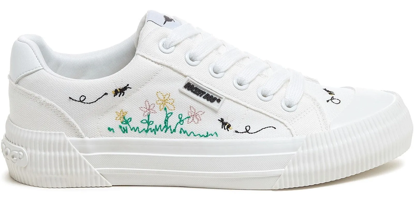 Rocket Dog Cheery Embroidery 12A Womens Lace Up Casual Shoe