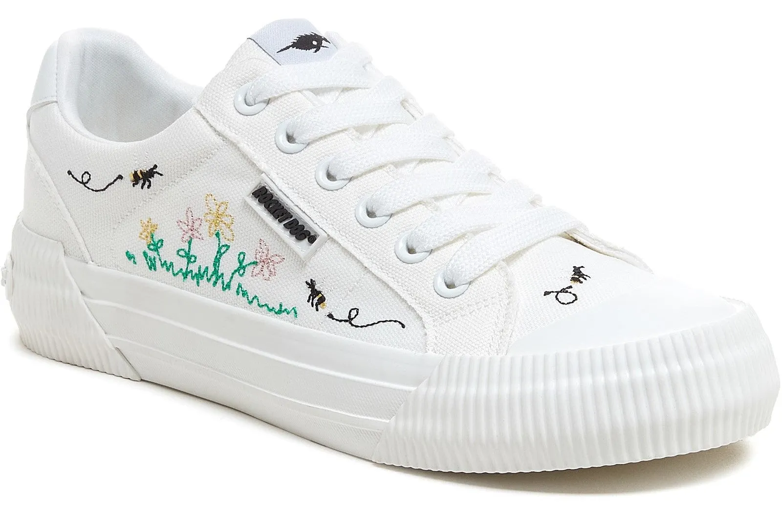 Rocket Dog Cheery Embroidery 12A Womens Lace Up Casual Shoe