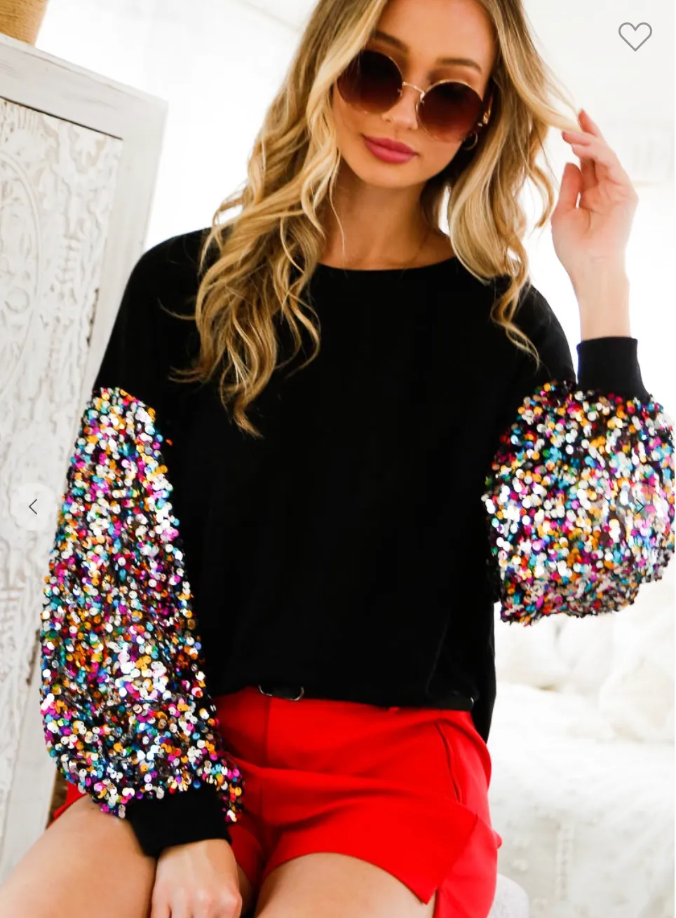 ROOFTOP SEQUIN TOP