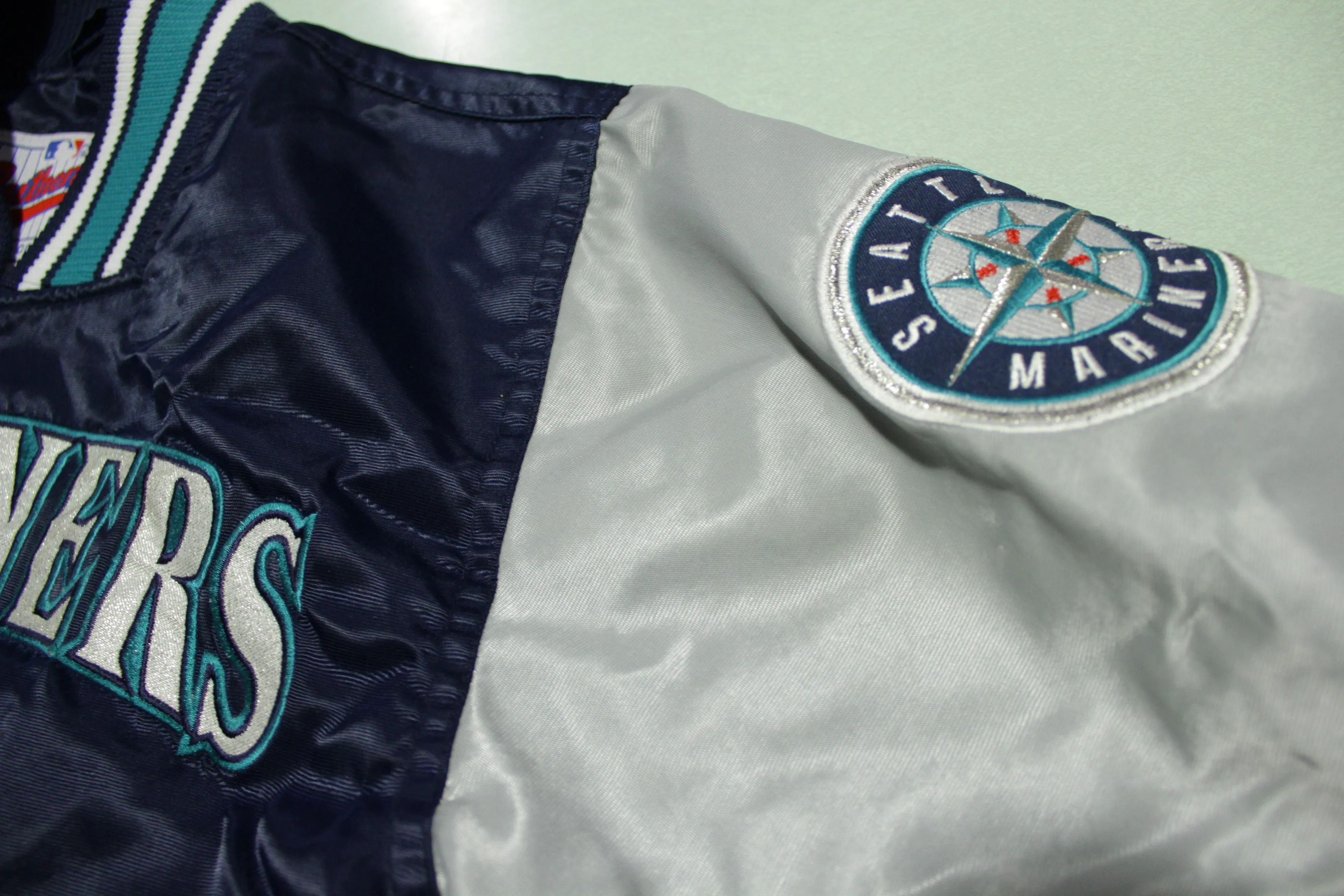 Seattle Mariners Vintage Early 90s Starter Authentic Diamond Collection Lined Jacket