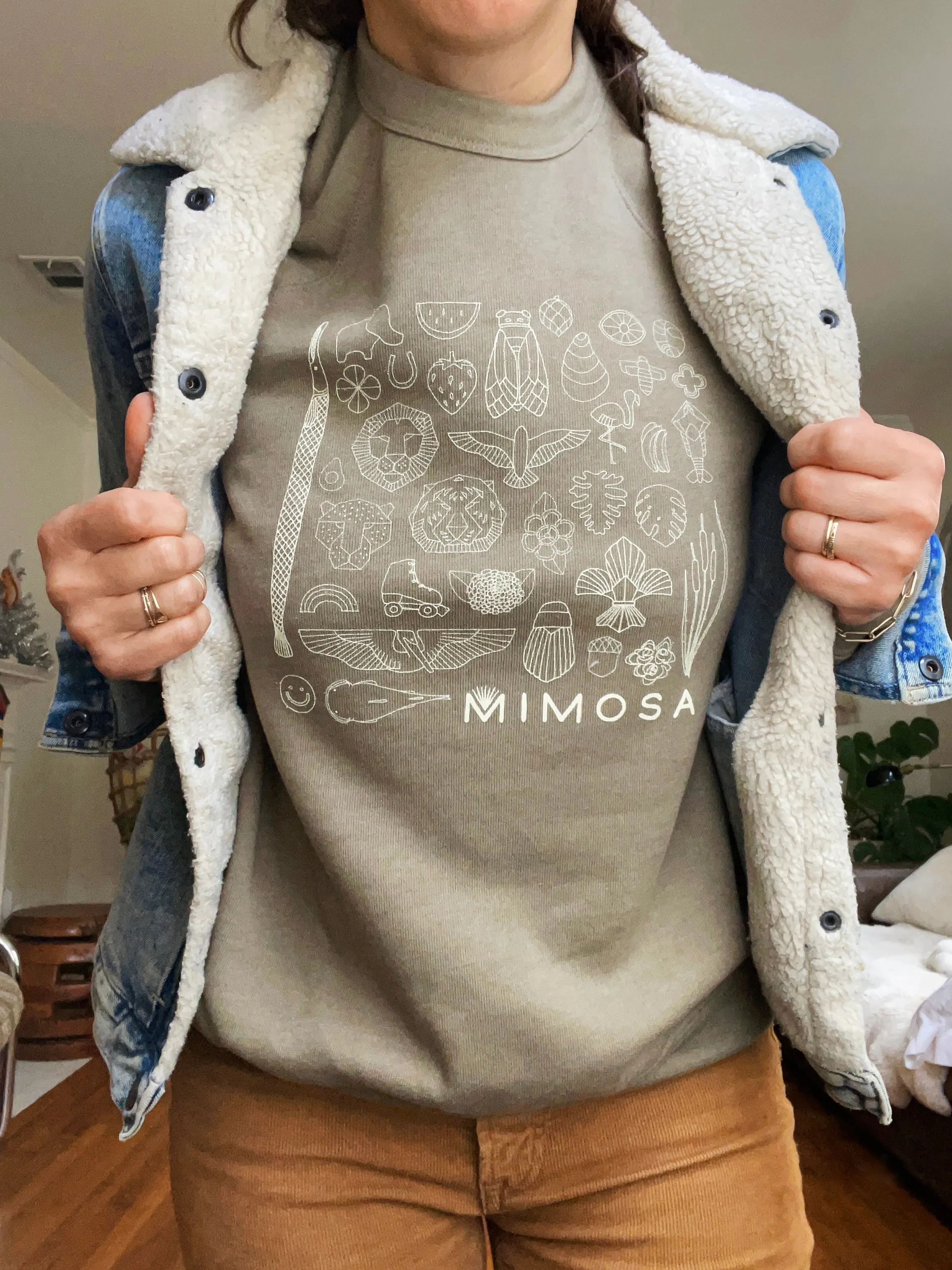 SKETCHES OF MIMOSA SWEATSHIRT