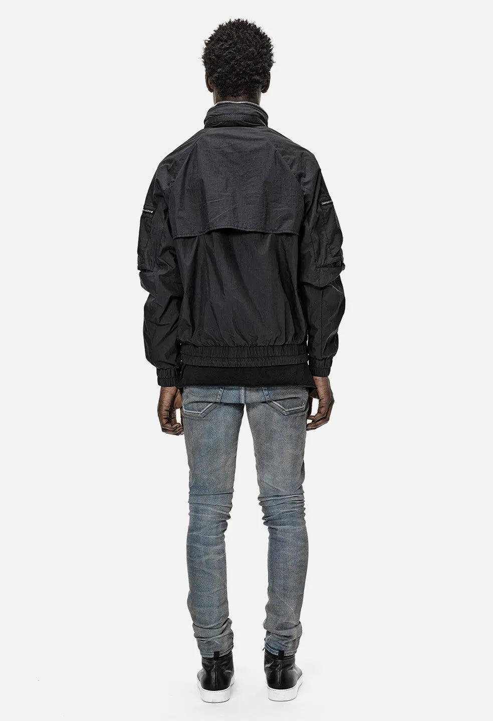 SRD PARACHUTE JACKET / SLATE