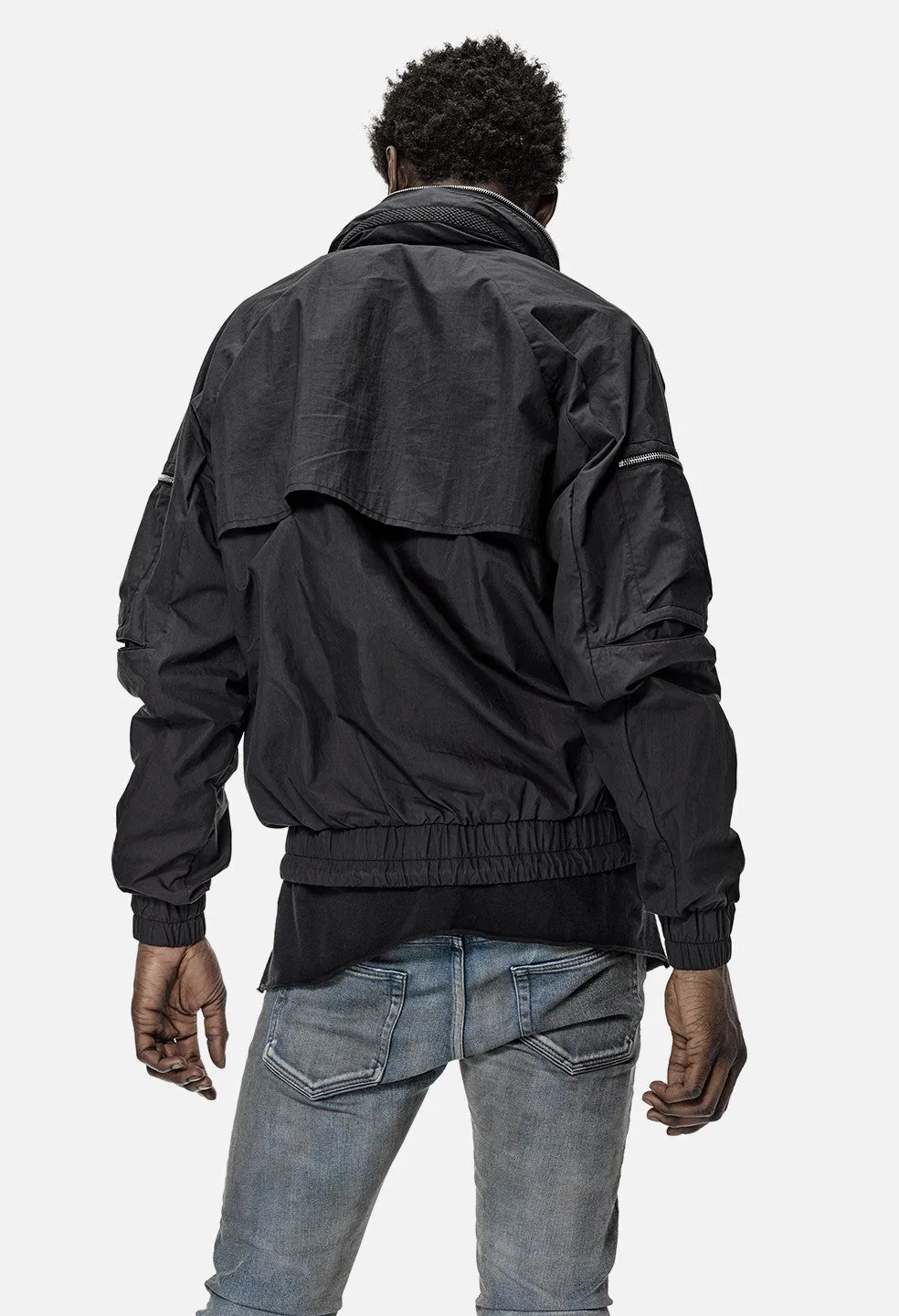 SRD PARACHUTE JACKET / SLATE