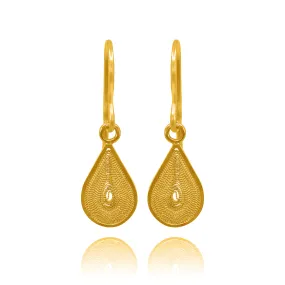 STEVIE SOLID GOLD 18K EARRINGS FILIGREE