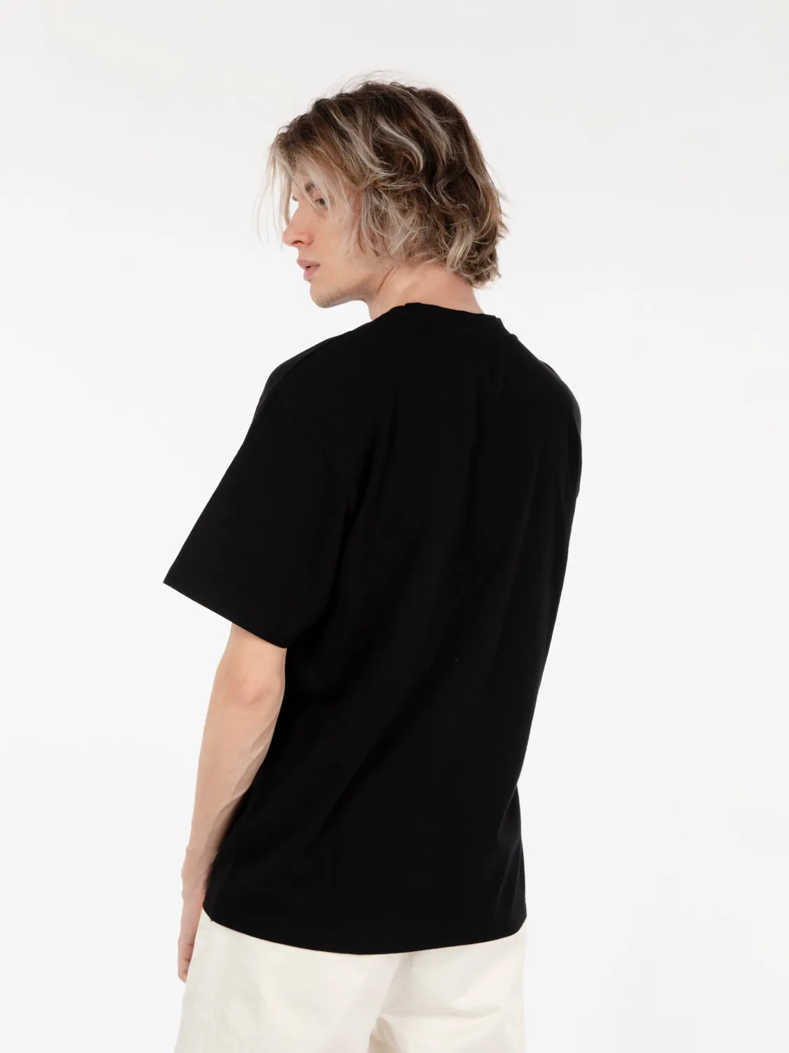 T-shirt oversize basic black