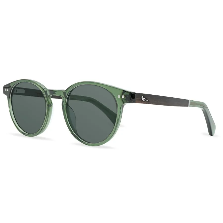 Tawny Sustainable Bio-Acetate Sunglasses | Olive Green