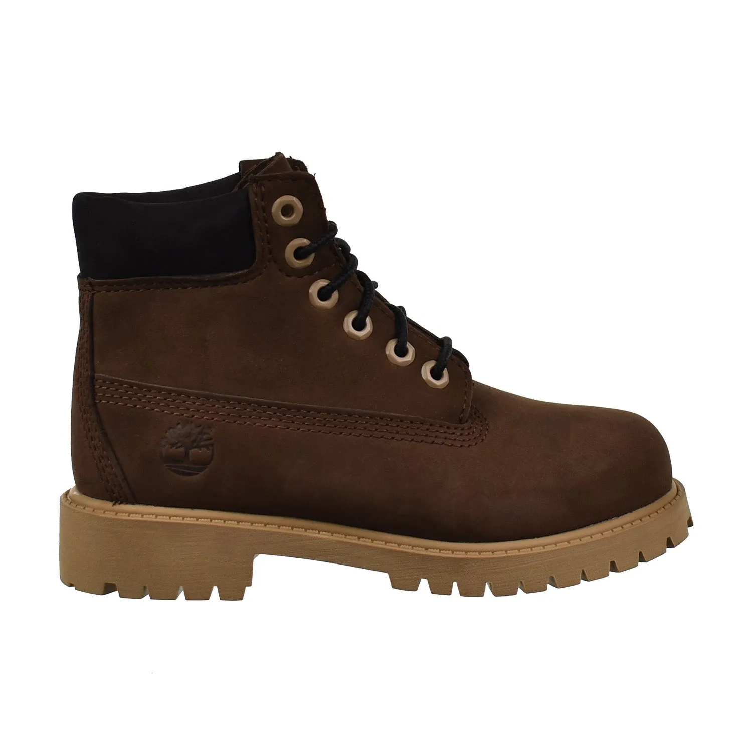 Timberland 6 Inch Premium Little Kids' Boot Dark Brown