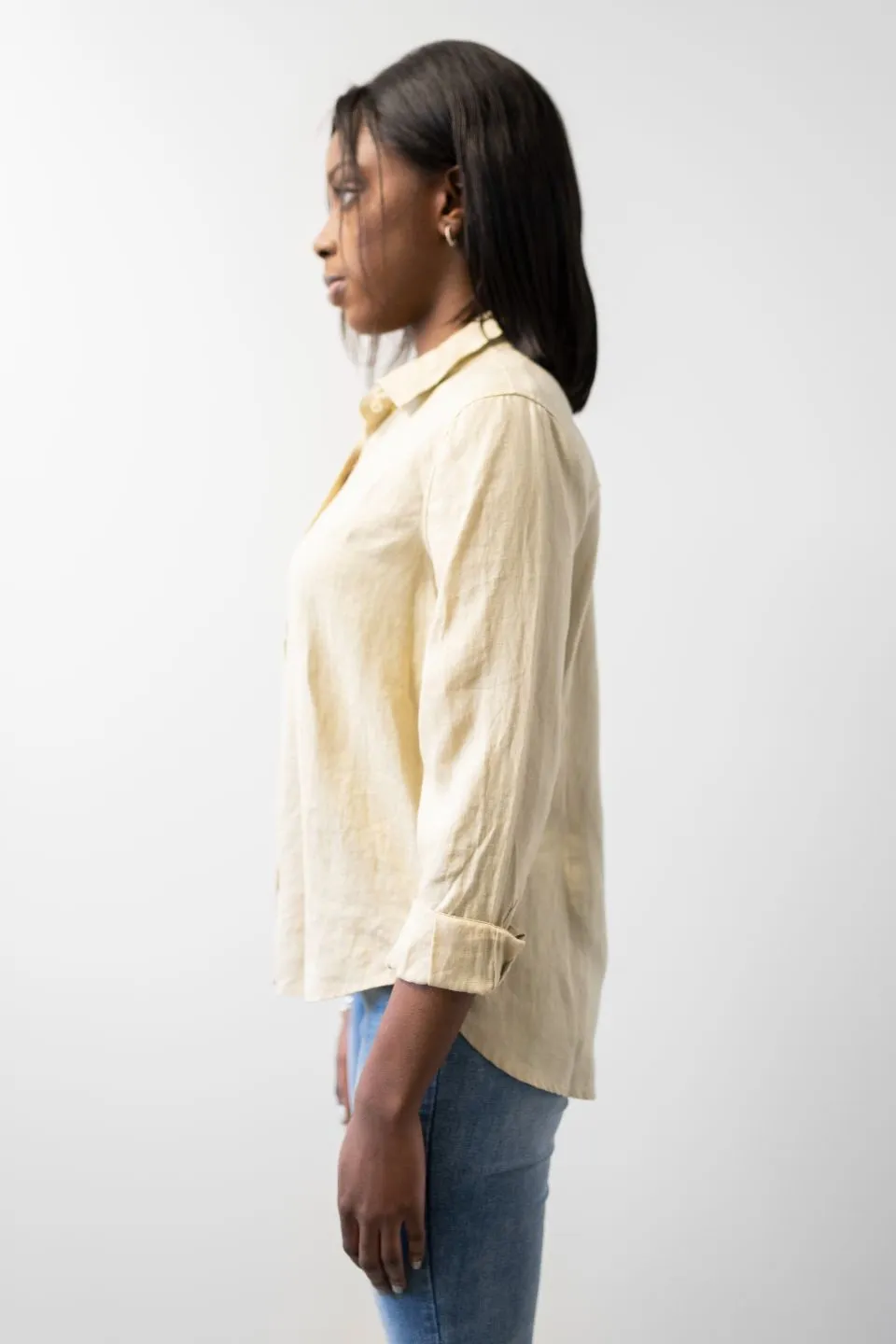 Ultimate Maize LS Linen Shirt