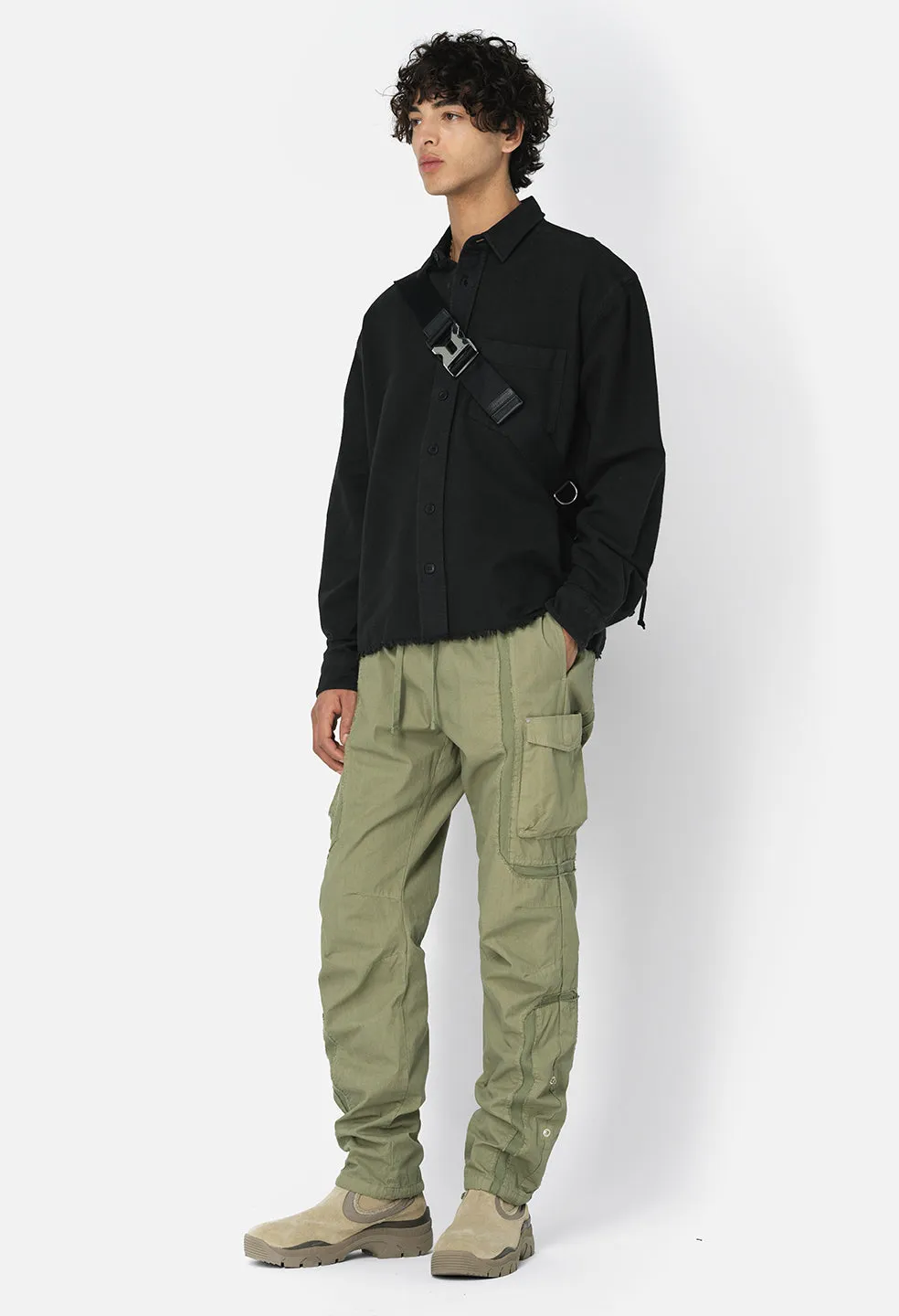 Vintage Slab Cargo Pant / Olive