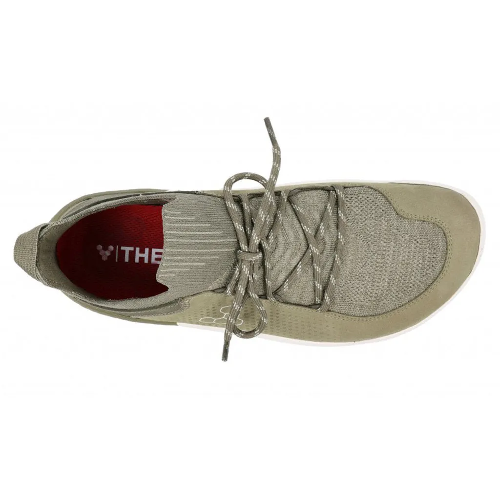 Vivobarefoot Mens Trainers Tracker Decon Low FG2 Lace-Up Leather Textile - UK 12