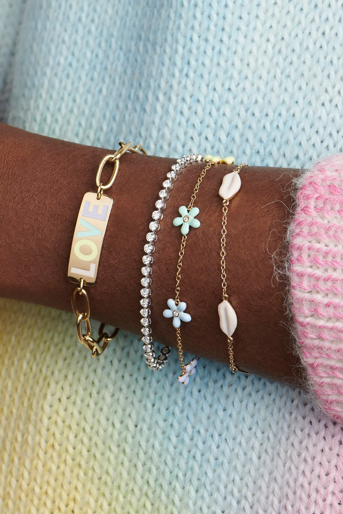 Wildflower By the Yard Bracelet