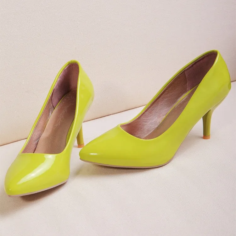 Women's Pointed Toe Pumps High Heels